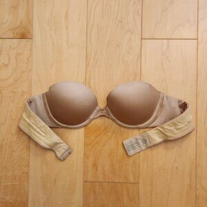 Victoria's Secret 34A Bra Biofit MultiWay Skin Beige Color can be worn Strapless